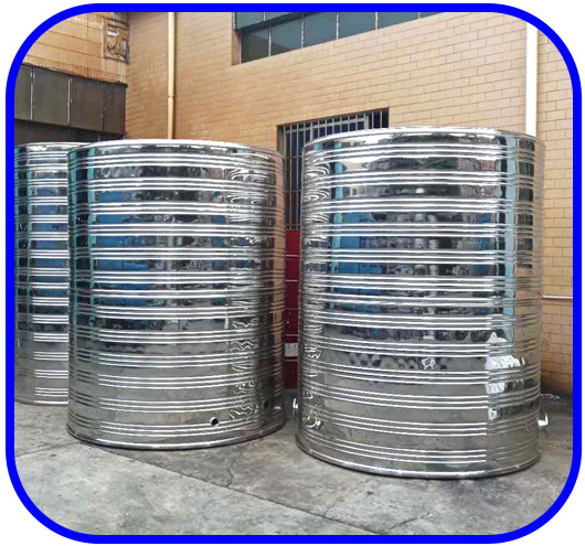 圓形不鏽鋼生活供水水箱