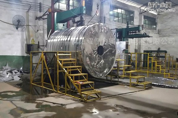 圓型不鏽鋼水箱製造方法