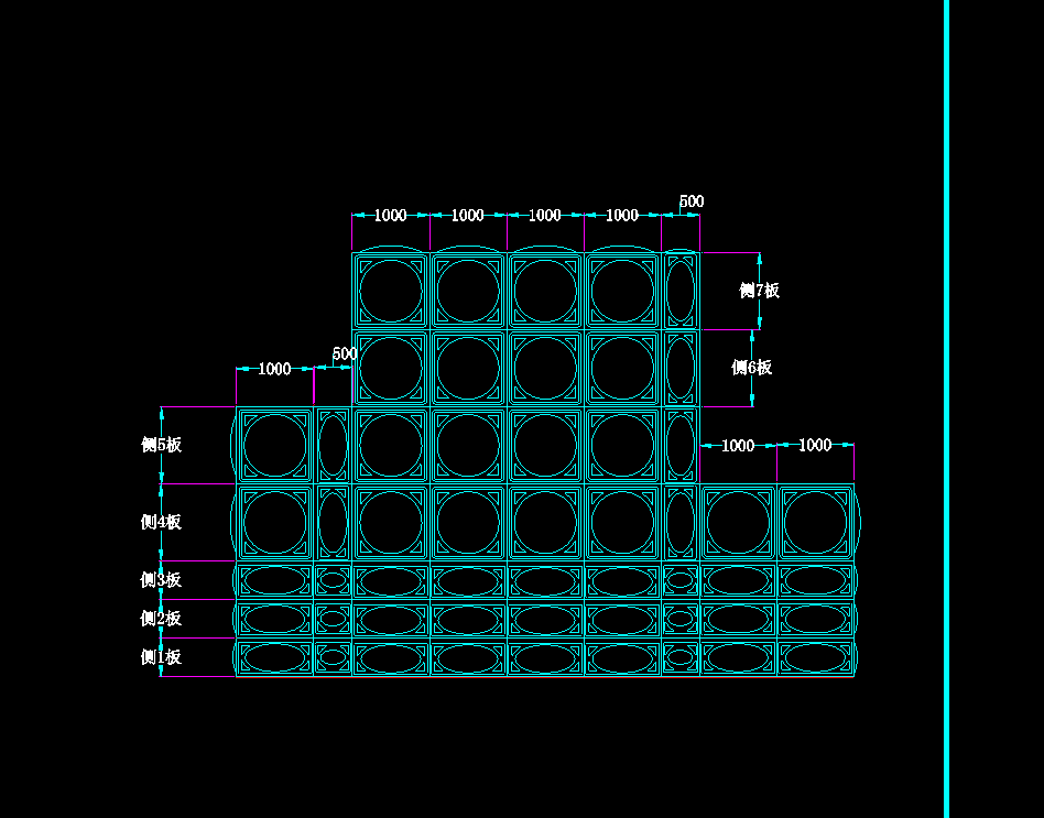 不規則的不鏽鋼水箱怎麼算麵積