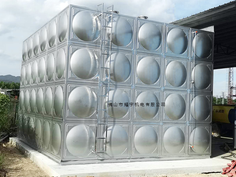 肇慶120立方組合式不鏽鋼水箱