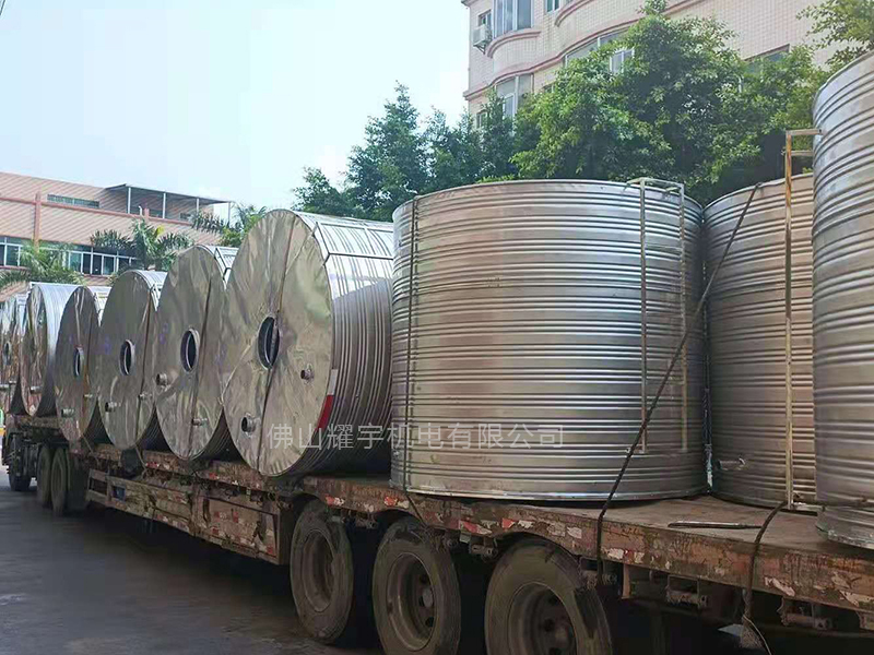 佛山順德龍江鎮不鏽鋼水箱保溫聚氨酯保溫_24小時溫降3度