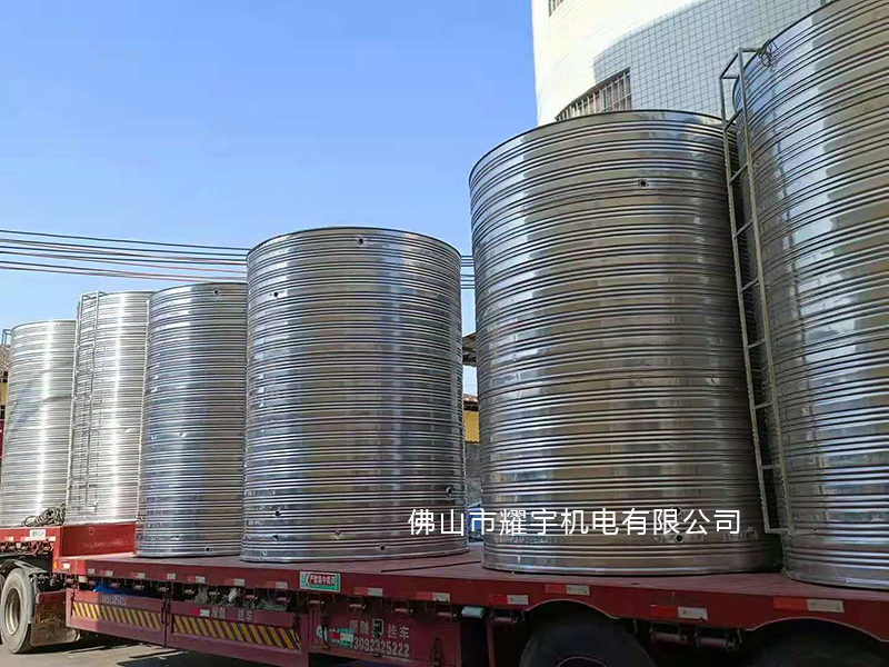 福建龍岩市12噸保溫水箱內外304不鏽鋼